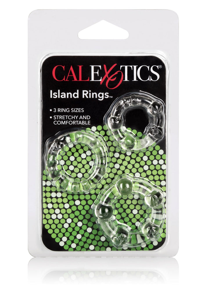 Bestel: Island Rings by CalExotics Rings - bij Happytoys.nl, happytoys.be, Happytoys.ae: erotische sex webshop | liever Happy dan Easy ⭐⭐⭐⭐⭐