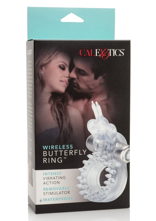 Bestel: Wireless Butterfly vibrating cock Ring by CalExotics - bij Happytoys: de erotische sex webshop | liever Happy dan Easy ⭐⭐⭐⭐⭐