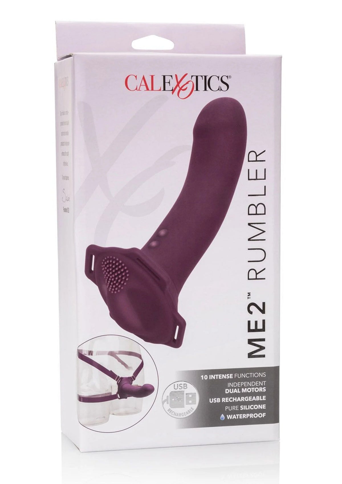 Bestel: Her Royal Harness Me2 Rumbler Strap - On Pegging by CalExotics - bij Happytoys.nl, happytoys.be, Happytoys.ae: erotische sex webshop | liever Happy dan Easy ⭐⭐⭐⭐⭐
