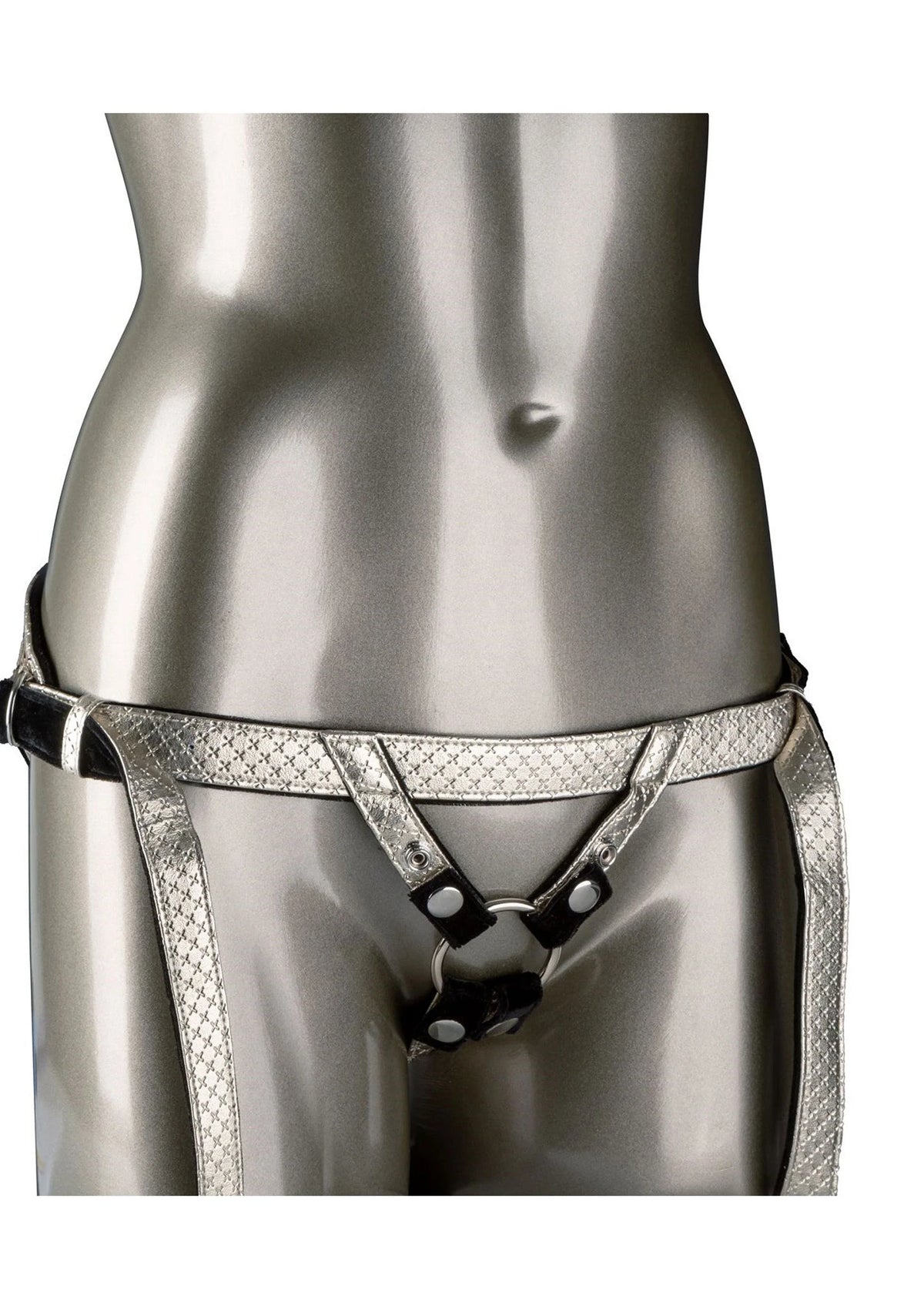 Bestel: The Regal Duchess Strap on Harness by CalExotics Her Royal Harness - bij Happytoys.nl, happytoys.be, Happytoys.ae: erotische sex webshop | liever Happy dan Easy ⭐⭐⭐⭐⭐
