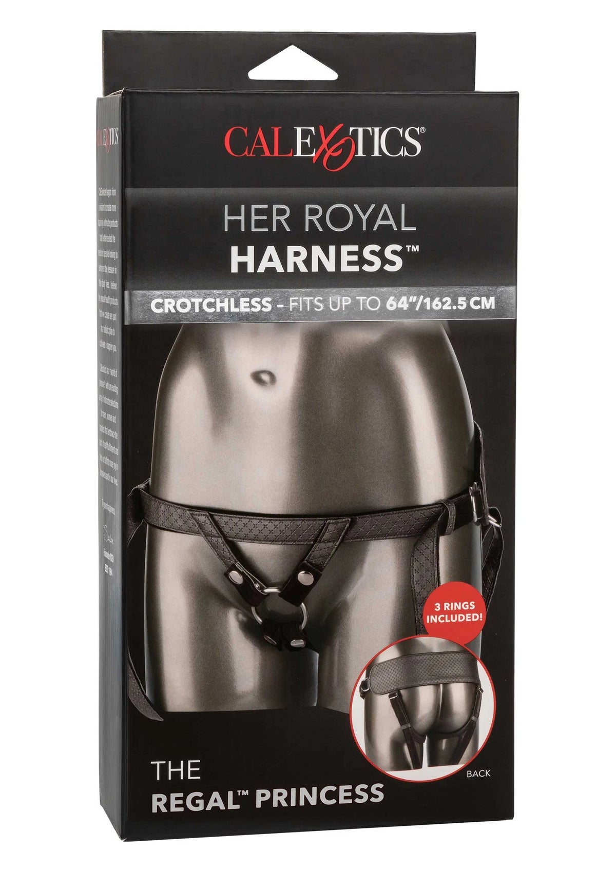 Bestel: The Regal Princess BDSM by CalExotics Her Royal Harness - bij Happytoys.nl, happytoys.be, Happytoys.ae: erotische sex webshop | liever Happy dan Easy βββββ