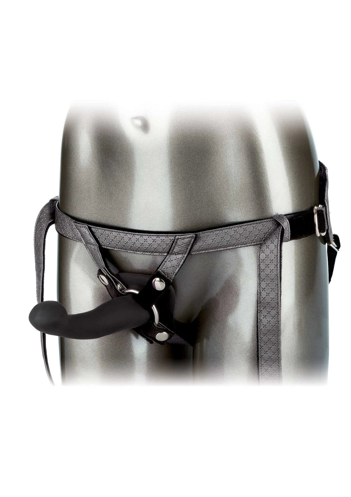 Bestel: Her Royal Harness The Royal Vibrating Pegging Strap On set by CalExotics - bij Happytoys.nl, happytoys.be, Happytoys.ae: erotische sex webshop | liever Happy dan Easy βββββ - Default Title - 12866 - GREY
