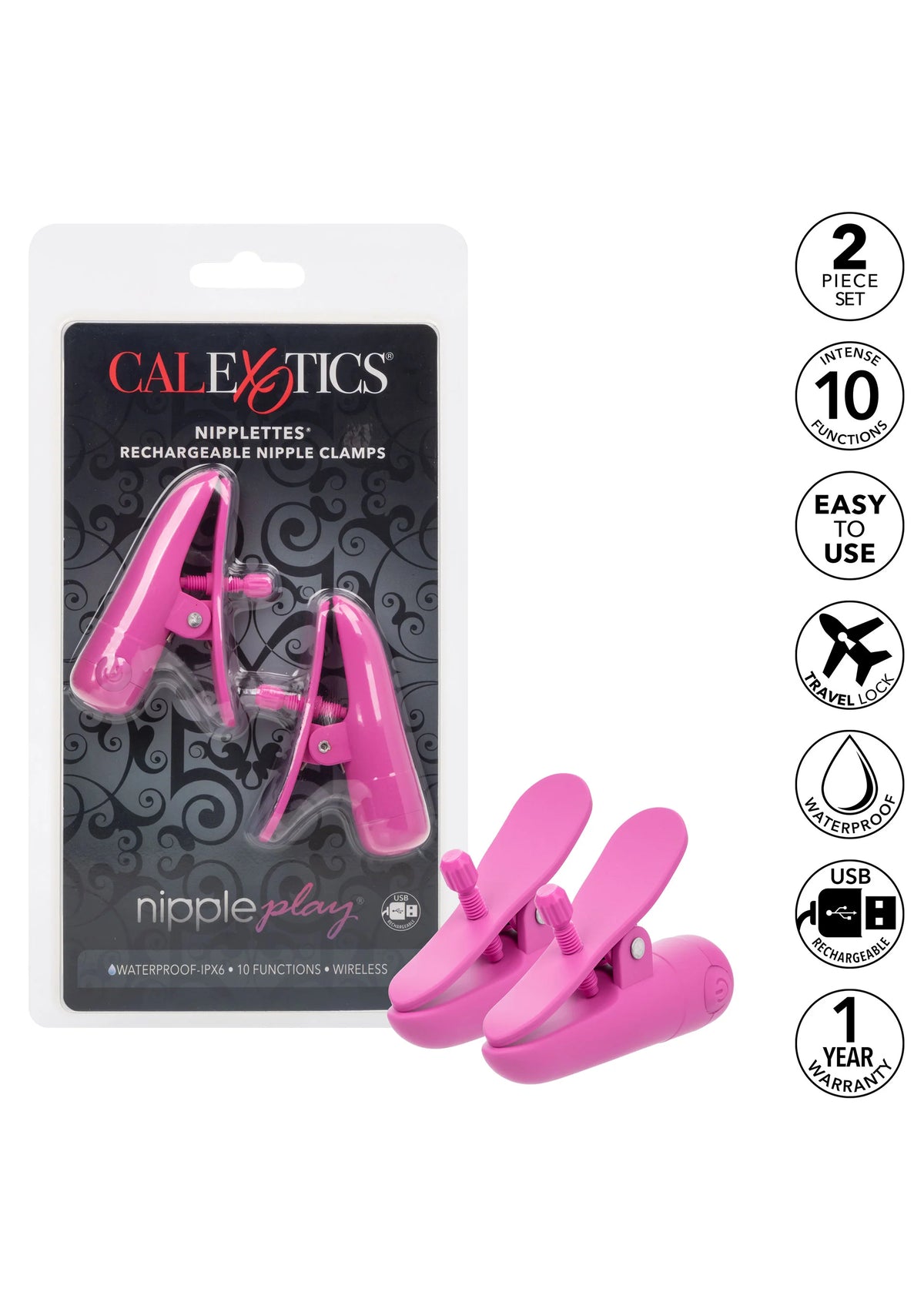 Bestel: Nipplettes by CalExotics - bij Happytoys.nl, happytoys.be, Happytoys.ae: erotische sex webshop | liever Happy dan Easy ⭐⭐⭐⭐⭐