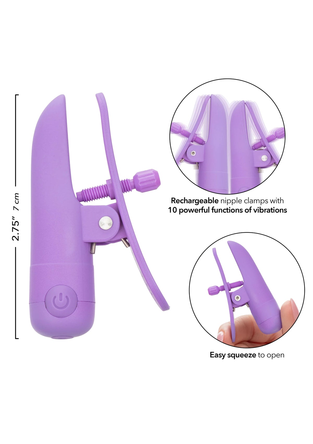 Bestel: Nipplettes by CalExotics - bij Happytoys.nl, happytoys.be, Happytoys.ae: erotische sex webshop | liever Happy dan Easy ⭐⭐⭐⭐⭐