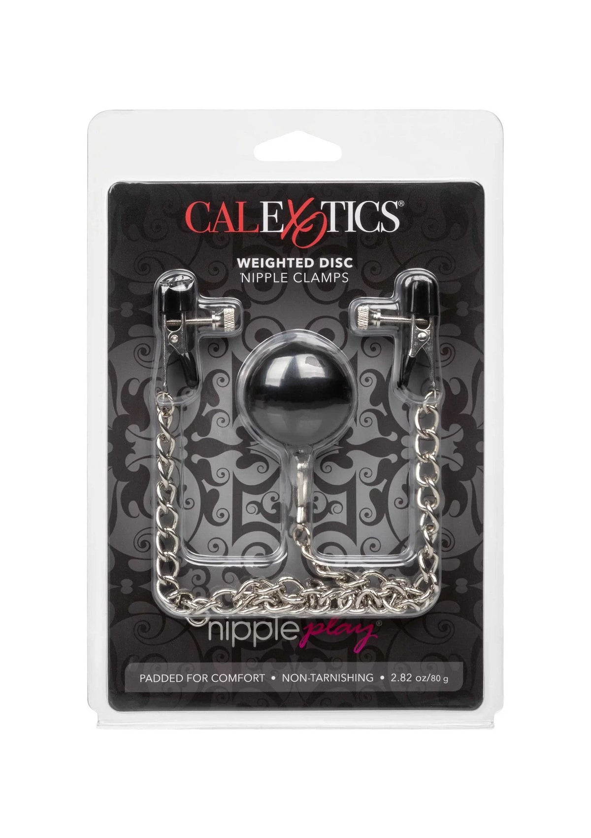 Bestel: Nipple Play Weighted Disc Nipple Clamps by CalExotics - bij Happytoys.nl, happytoys.be, Happytoys.ae: erotische sex webshop | liever Happy dan Easy βββββ