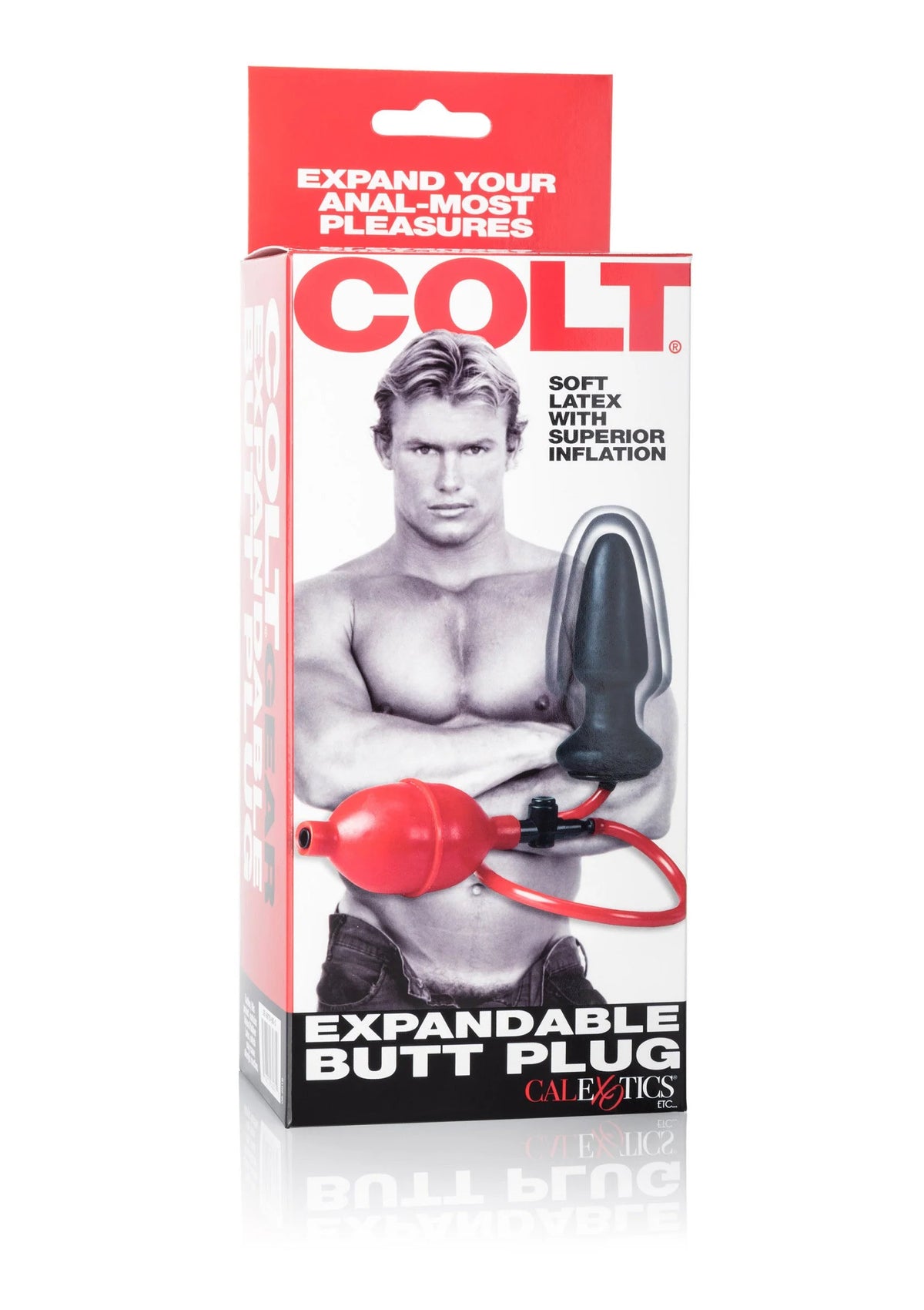 Bestel: COLT Expandable Butt Plug by CalExotics - bij Happytoys.nl, happytoys.be, Happytoys.ae: erotische sex webshop | liever Happy dan Easy ⭐⭐⭐⭐⭐