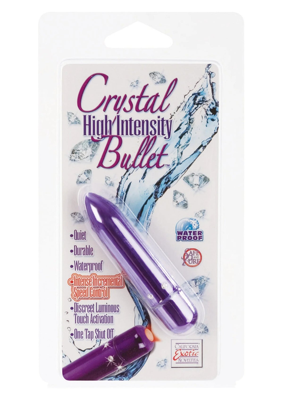Bestel: Crystal High Intensity Bullet - bij Happytoys.nl, happytoys.be, Happytoys.ae: erotische sex webshop | liever Happy dan Easy ⭐⭐⭐⭐⭐