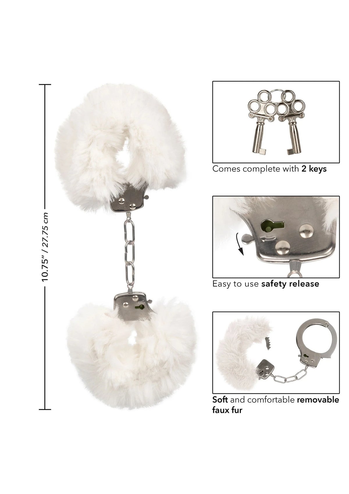 Bestel: Ultra Fluffy Furry Cuffs - bij Happytoys.nl, happytoys.be, Happytoys.ae: erotische sex webshop | liever Happy dan Easy βββββ