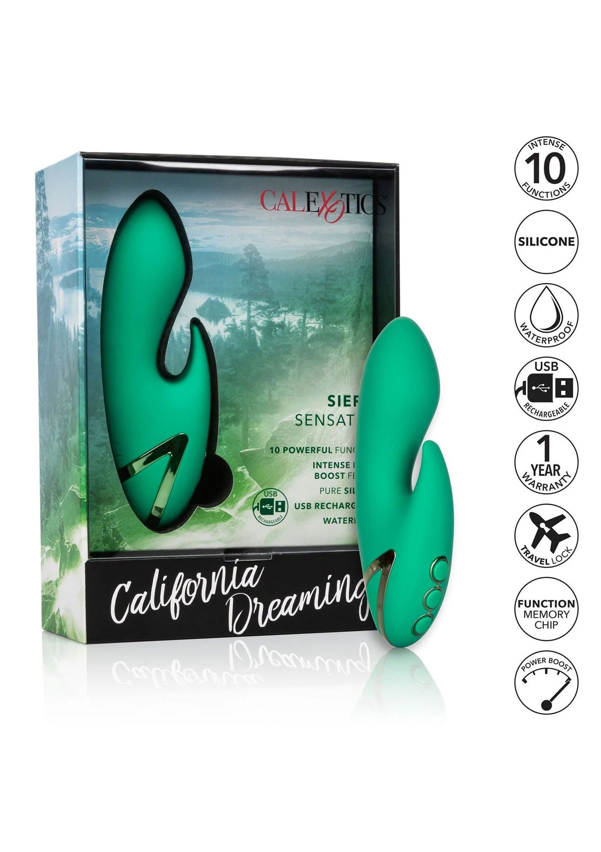 Bestel: California Dreaming Sierra Sensation by CalExotics - bij Happytoys.nl, happytoys.be, Happytoys.ae: erotische sex webshop | liever Happy dan Easy ⭐⭐⭐⭐⭐