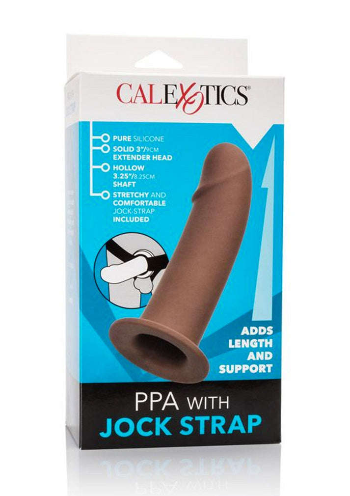 Bestel: PPA Strap - On With Jock Strap by CalExotics Extensions - bij Happytoys.nl, happytoys.be, Happytoys.ae: erotische sex webshop | liever Happy dan Easy ⭐⭐⭐⭐⭐