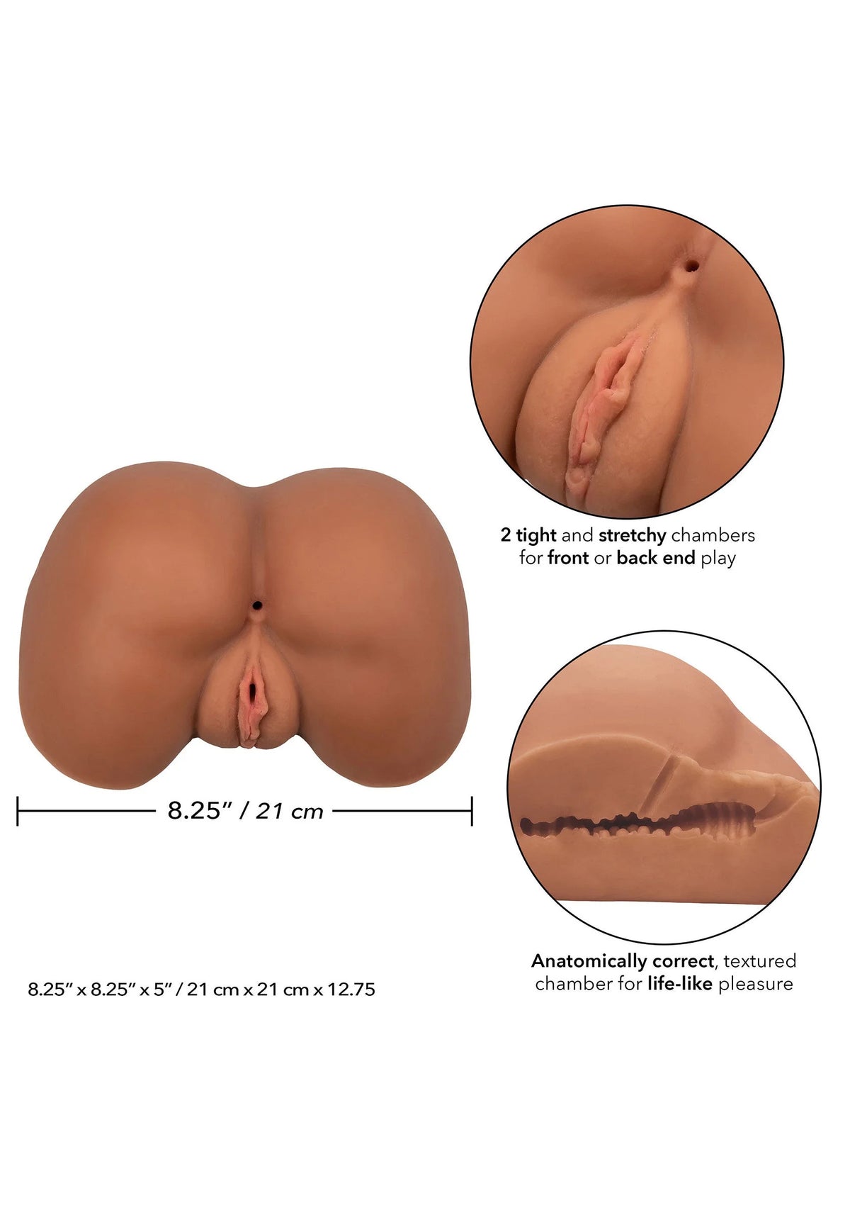 Bestel: Stroke It Life size Ass Skin by CalExotics - bij Happytoys.nl, happytoys.be, Happytoys.ae: erotische sex webshop | liever Happy dan Easy βββββ