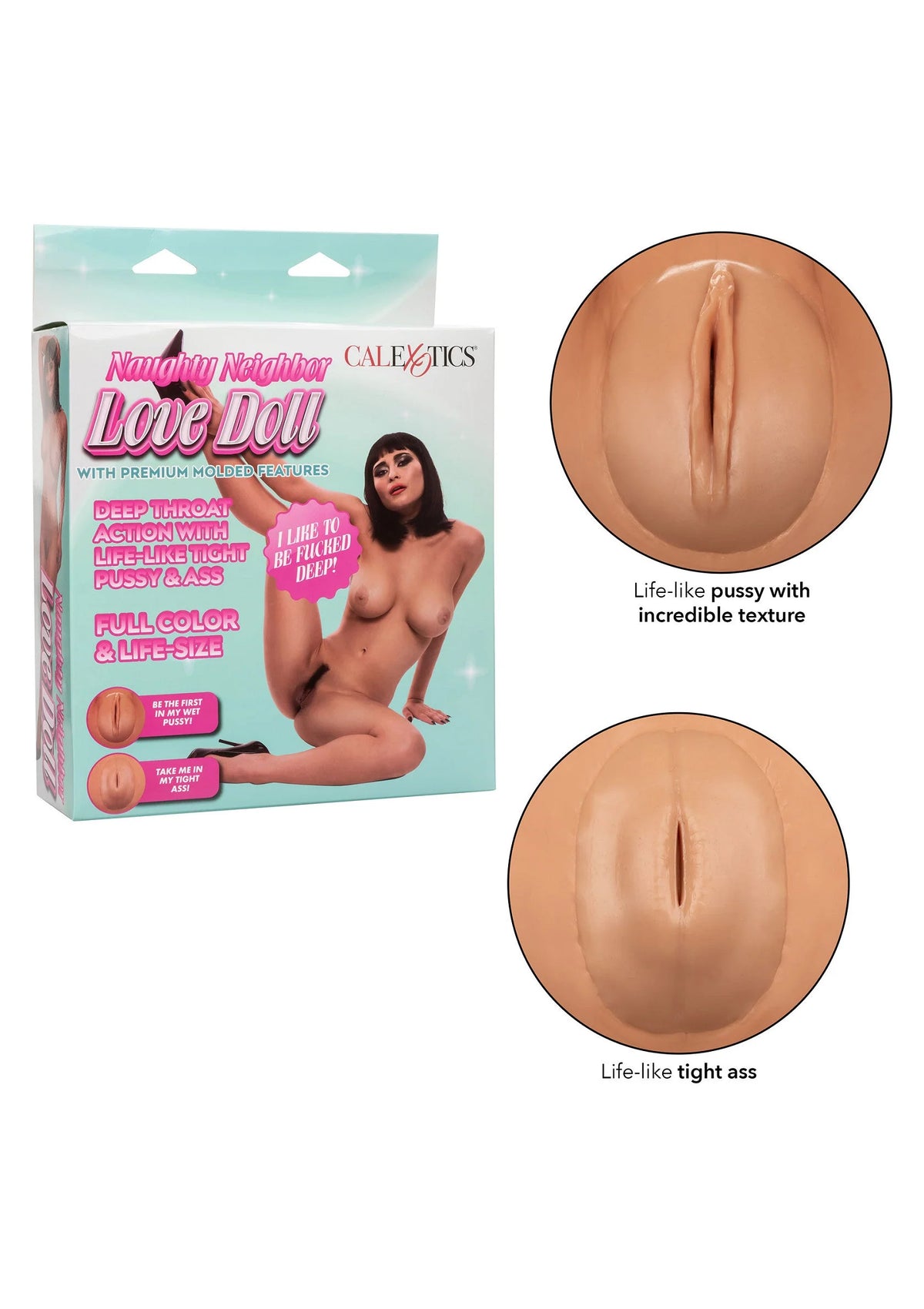 Bestel: Naughty Neighbor Love Doll - bij Happytoys.nl, happytoys.be, Happytoys.ae: erotische sex webshop | liever Happy dan Easy βββββ - Default Title - 13527 - CARAMEL