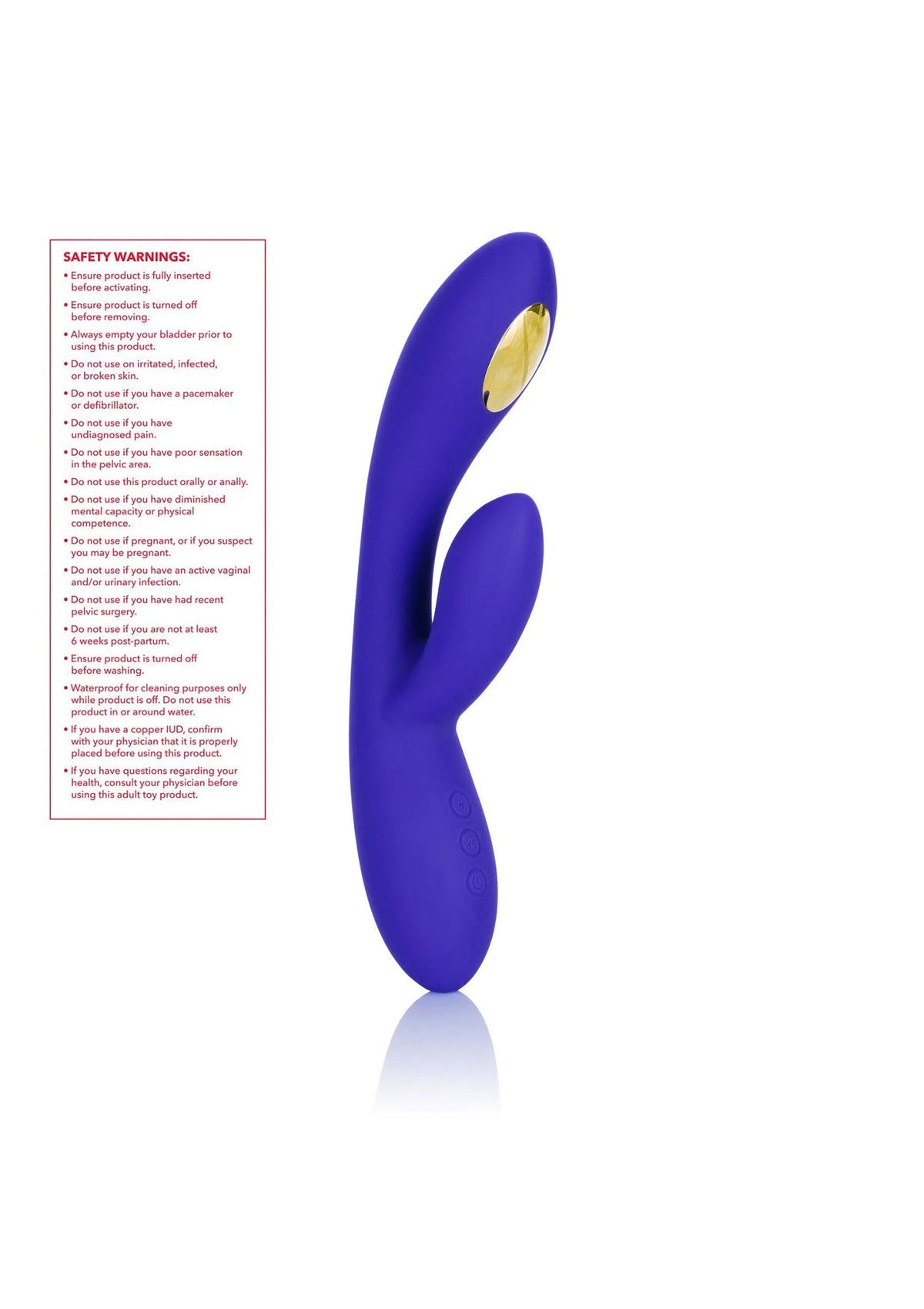 Bestel: Impulse Intimate E - Stimulator Dual Wand vibrator CalExotics by CalExotics - bij Happytoys.nl, happytoys.be, Happytoys.ae: erotische sex webshop | liever Happy dan Easy βββββ