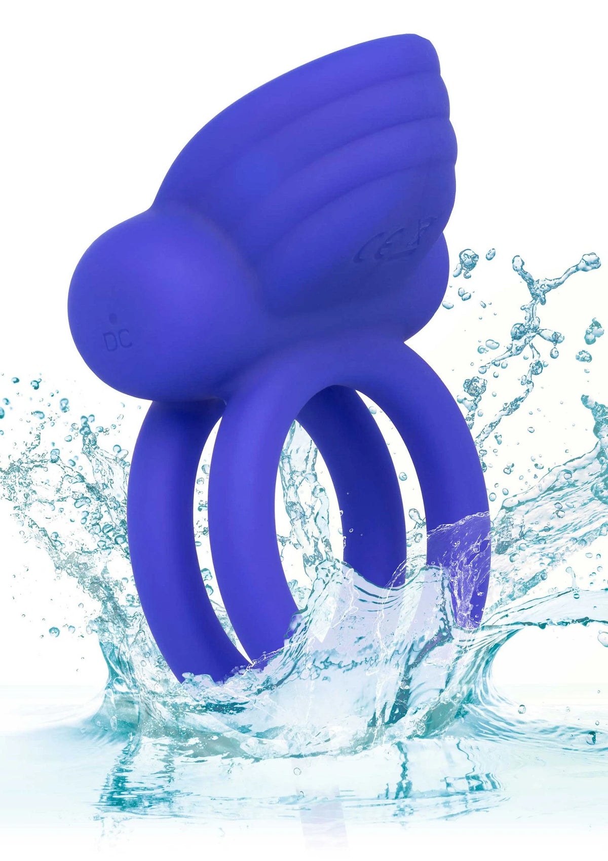 Bestel: Silicone Rechargeable Dual Rockin' Rim Enhancer by CalExotics - bij Happytoys.nl, happytoys.be, Happytoys.ae: erotische sex webshop | liever Happy dan Easy ⭐⭐⭐⭐⭐