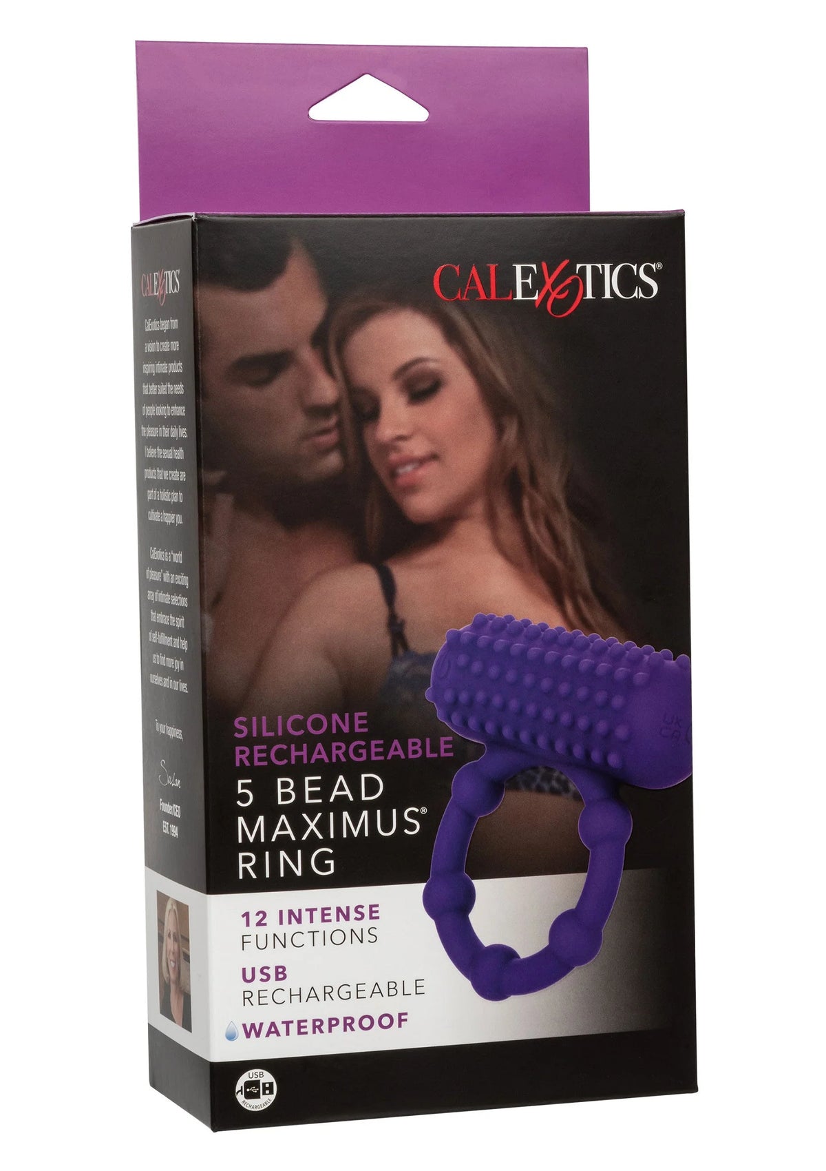 Bestel: 5 Bead Maximus Ring - bij Happytoys.nl, happytoys.be, Happytoys.ae: erotische sex webshop | liever Happy dan Easy βββββ