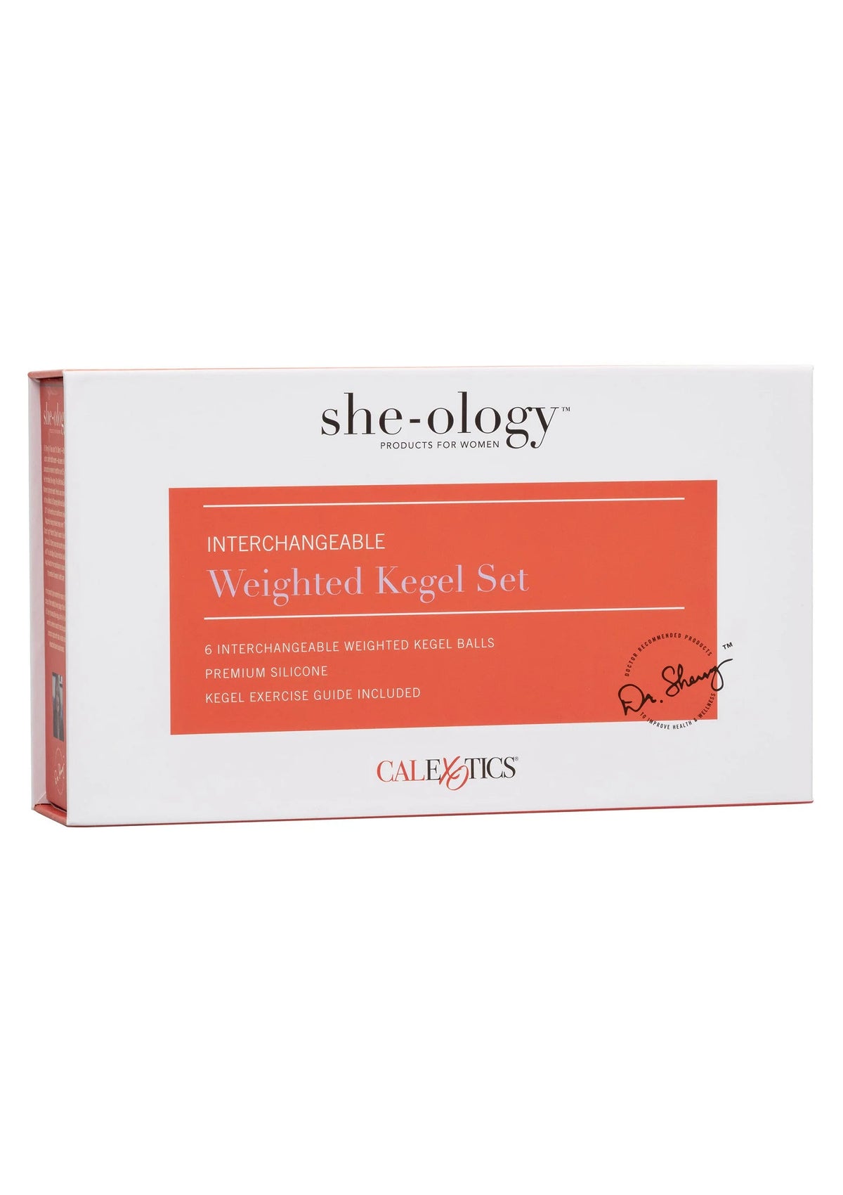 Bestel: CalExotics She - ology Interchangeable Weighted Kegel Set - bij Happytoys.nl, happytoys.be, Happytoys.ae: erotische sex webshop | liever Happy dan Easy βββββ