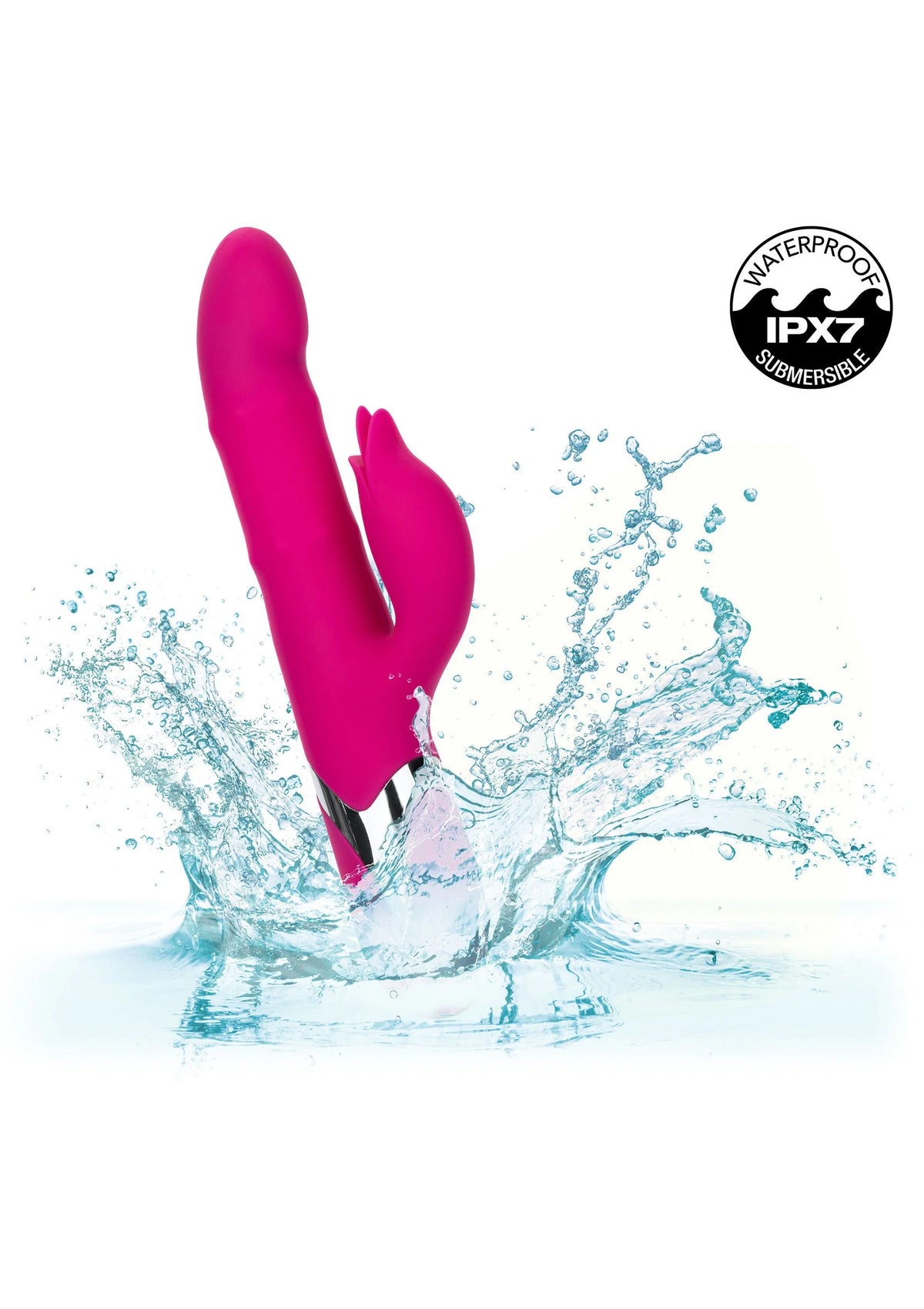 Bestel: Enchanted Embrace Double Thrusting Vibrator by CalExotics - bij Happytoys.nl, happytoys.be, Happytoys.ae: erotische sex webshop | liever Happy dan Easy ⭐⭐⭐⭐⭐