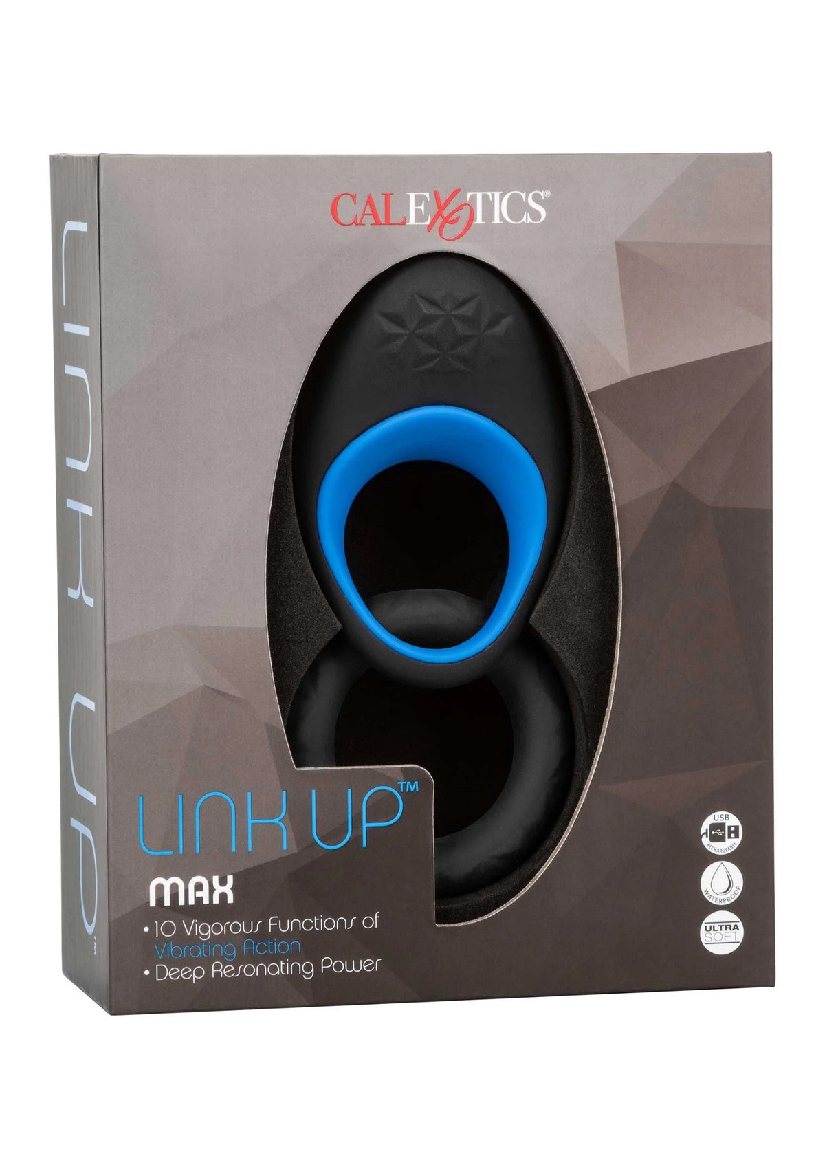 Bestel: Link Up Max cockring by CalExotics - bij Happytoys.nl, happytoys.be, Happytoys.ae: erotische sex webshop | liever Happy dan Easy ⭐⭐⭐⭐⭐