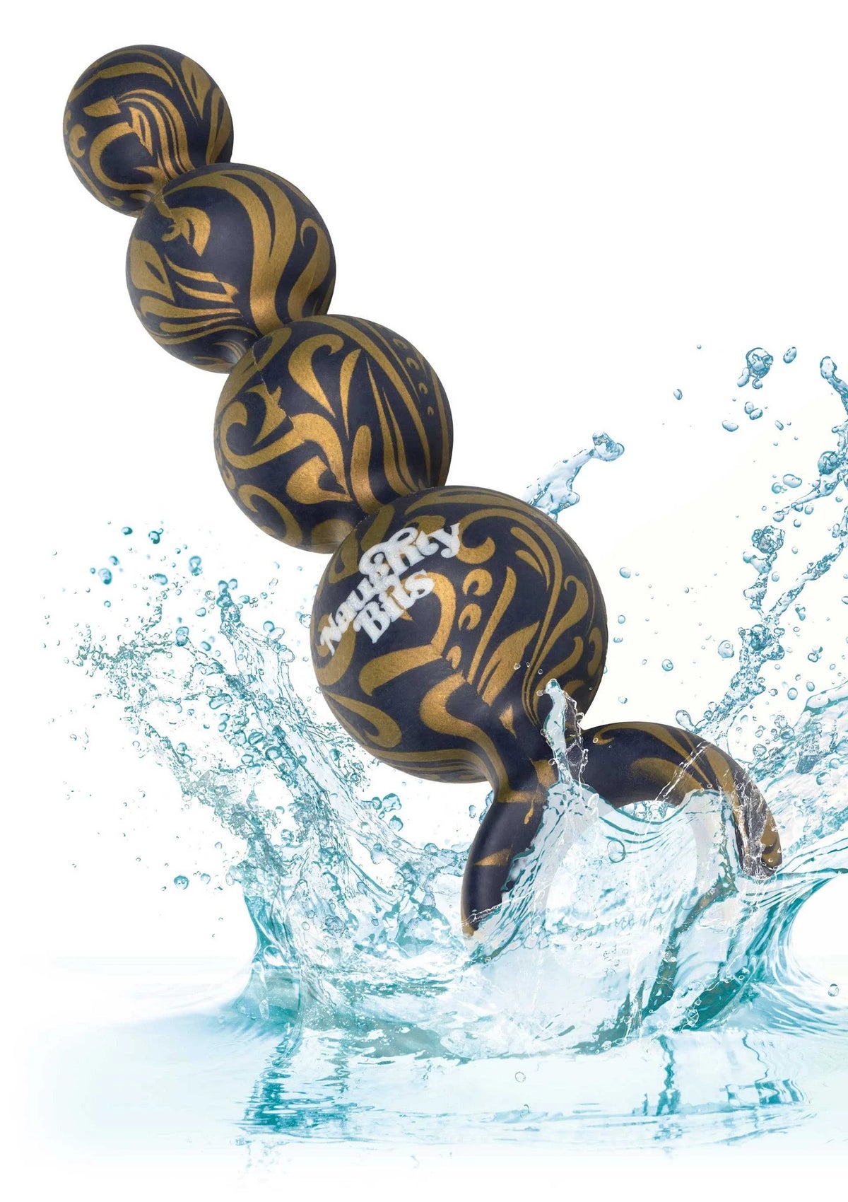 Bestel: Naughty Bits Butt Balls Silicone Booty Beads by CalExotics - bij Happytoys.nl, happytoys.be, Happytoys.ae: erotische sex webshop | liever Happy dan Easy βββββ