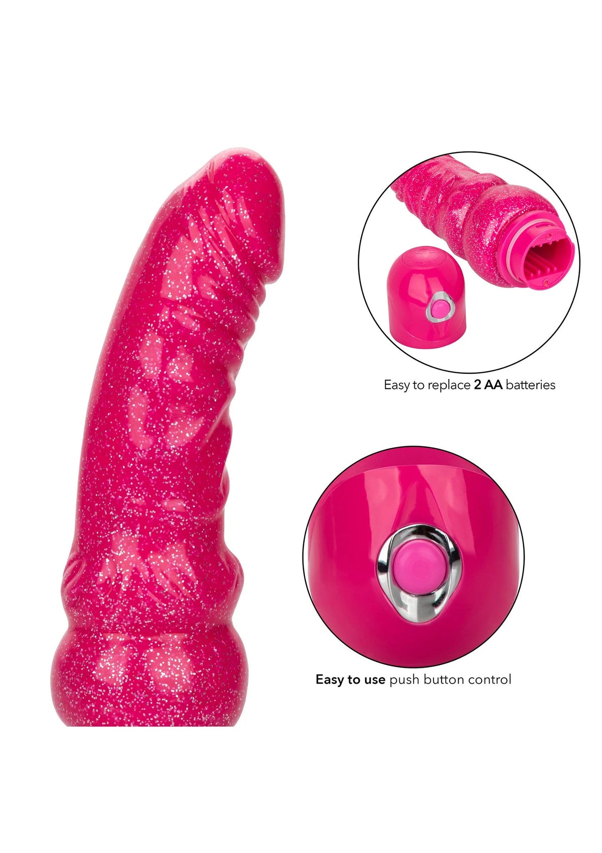 Bestel: Lady Boner Bendable Vibrator by CalExotics Naughty Bits - bij Happytoys.nl, happytoys.be, Happytoys.ae: erotische sex webshop | liever Happy dan Easy βββββ