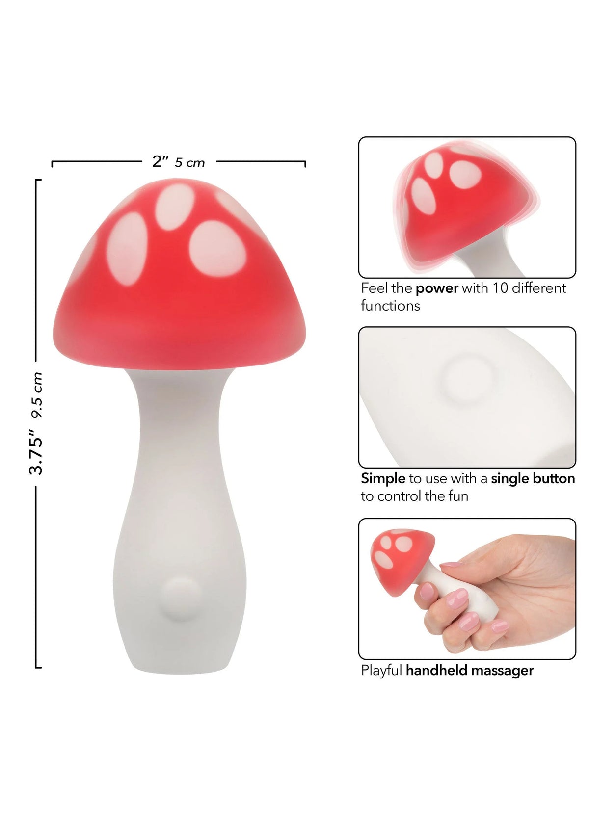Bestel: Muff Shroom Playful Massager - bij Happytoys.nl, happytoys.be, Happytoys.ae: erotische sex webshop | liever Happy dan Easy βββββ