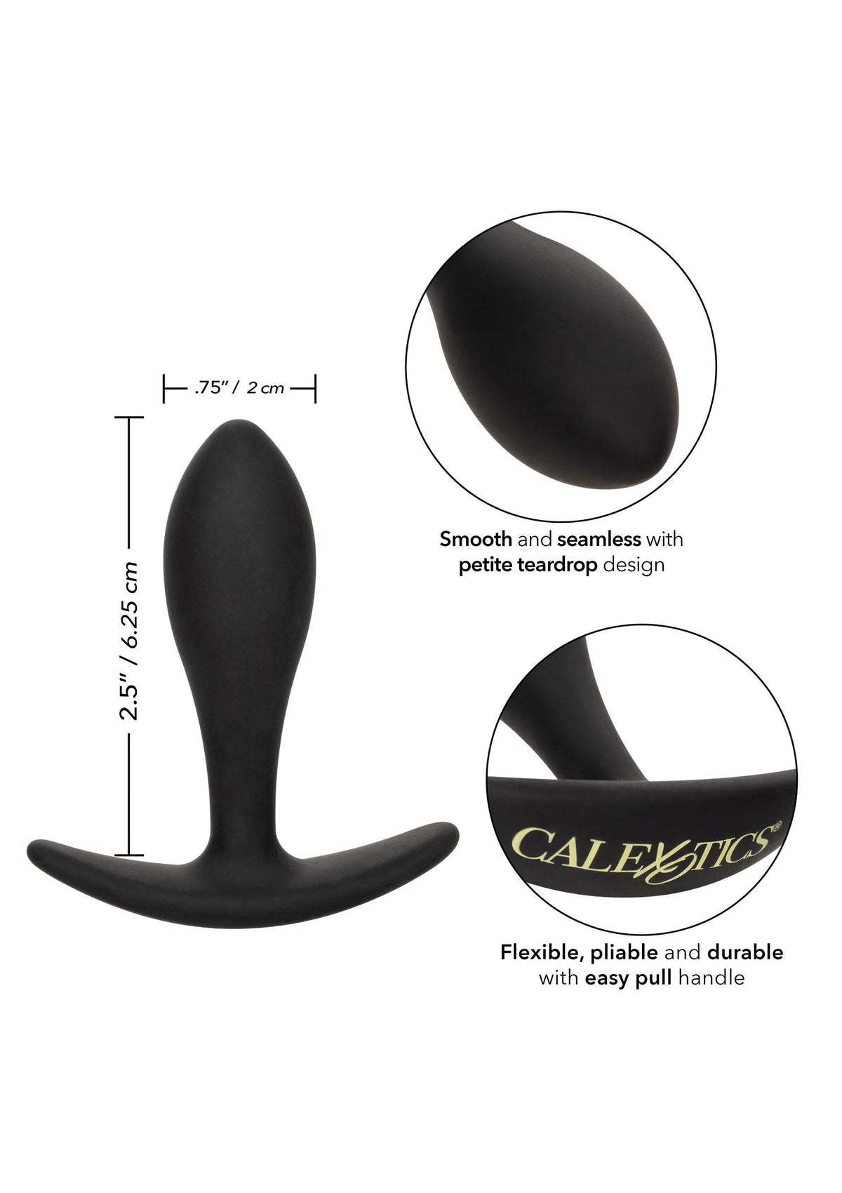 Bestel: Boundless Teardrop Plug by CalExotics - bij Happytoys.nl, happytoys.be, Happytoys.ae: erotische sex webshop | liever Happy dan Easy βββββ