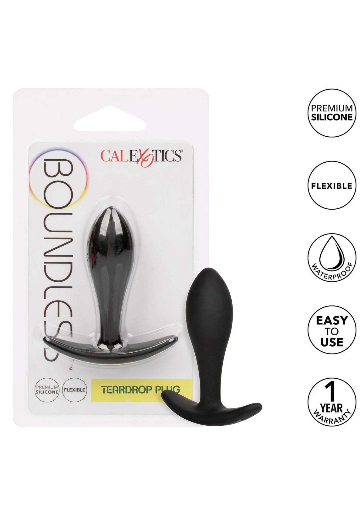 Bestel: Boundless Teardrop Plug by CalExotics - bij Happytoys.nl, happytoys.be, Happytoys.ae: erotische sex webshop | liever Happy dan Easy βββββ
