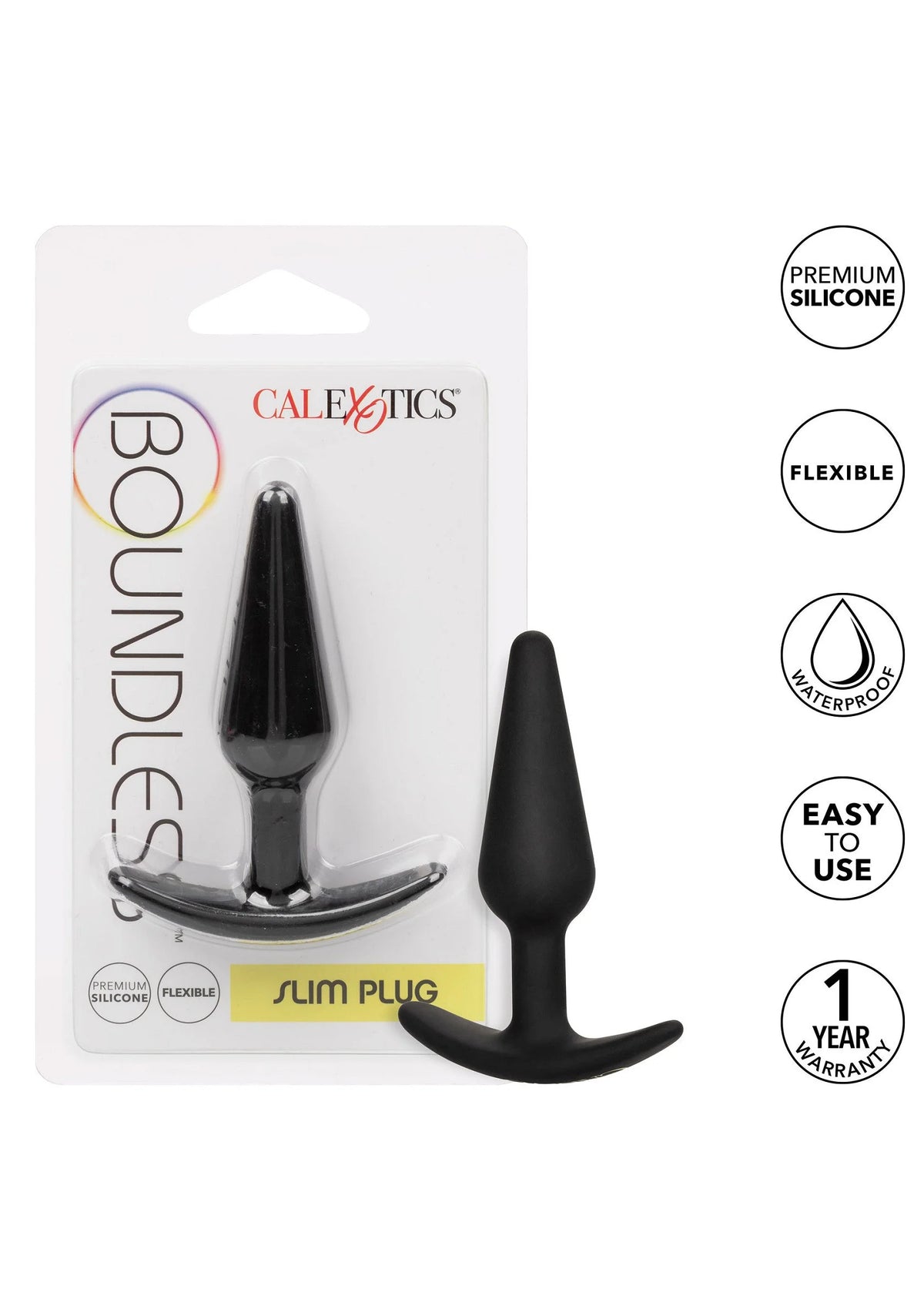 Bestel: Boundless Slim Plug by CalExotics - bij Happytoys.nl, happytoys.be, Happytoys.ae: erotische sex webshop | liever Happy dan Easy βββββ