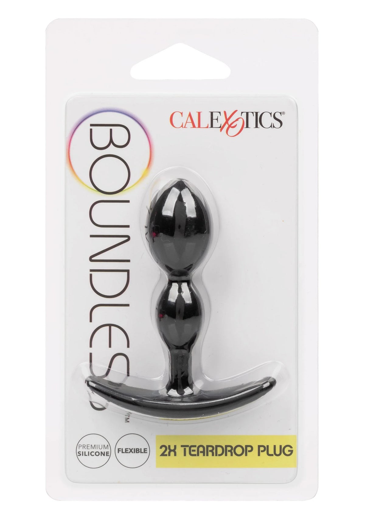 Bestel: Boundless 2X Teardrop Plug by CalExotics - bij Happytoys.nl, happytoys.be, Happytoys.ae: erotische sex webshop | liever Happy dan Easy βββββ