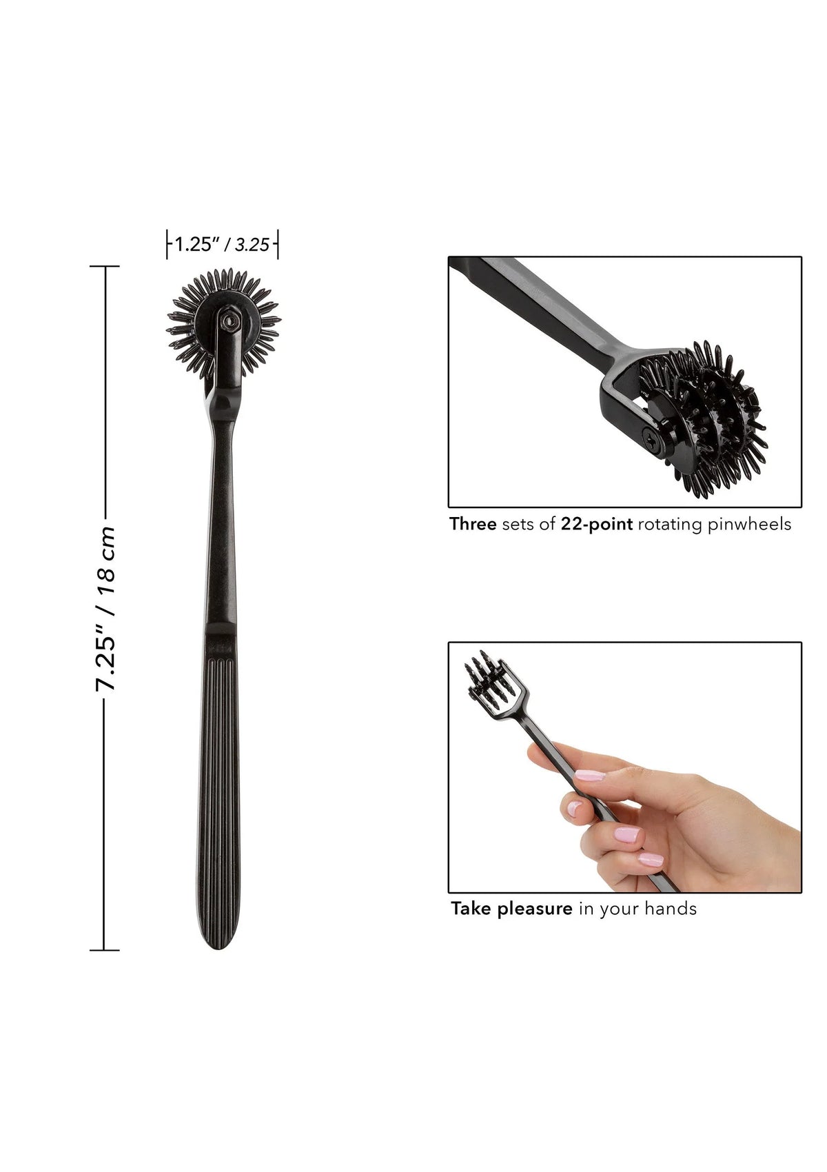 Bestel: Boundless Trio Pleasure Wheel by CalExotics - bij Happytoys.nl, happytoys.be, Happytoys.ae: erotische sex webshop | liever Happy dan Easy βββββ