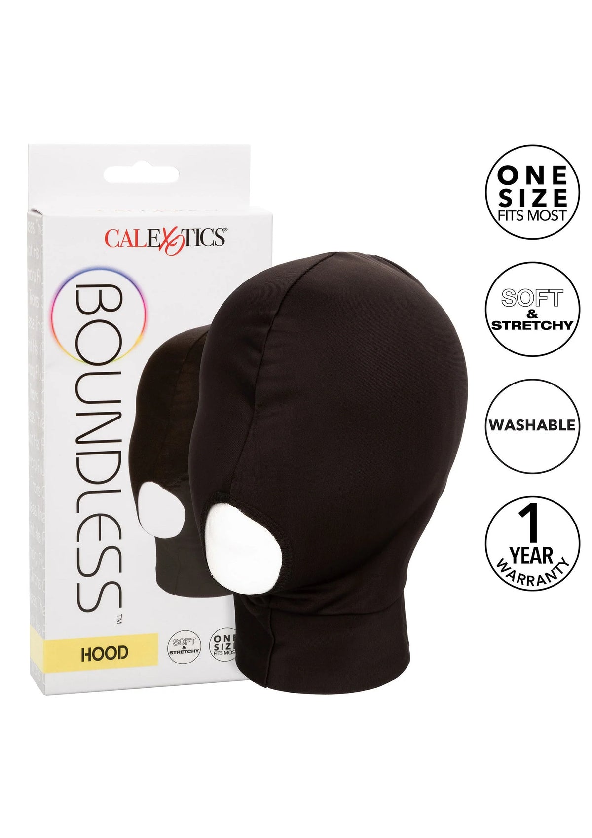 Bestel: Boundless Hood by CalExotics - bij Happytoys.nl, happytoys.be, Happytoys.ae: erotische sex webshop | liever Happy dan Easy ⭐⭐⭐⭐⭐