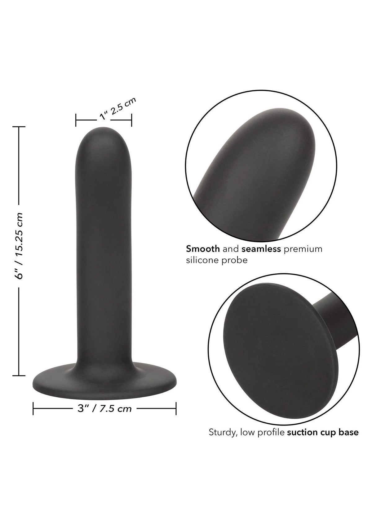 Bestel: Boundless 6β/15.25 cm Smooth by CalExotics - bij Happytoys.nl, happytoys.be, Happytoys.ae: erotische sex webshop | liever Happy dan Easy βββββ