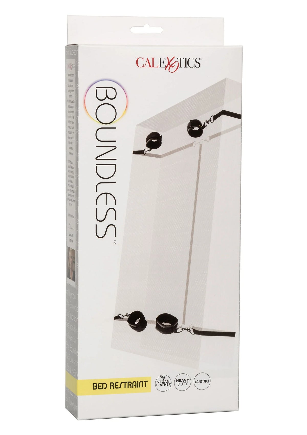 Bestel: Boundless Bed Restraint by CalExotics - bij Happytoys.nl, happytoys.be, Happytoys.ae: erotische sex webshop | liever Happy dan Easy ⭐⭐⭐⭐⭐