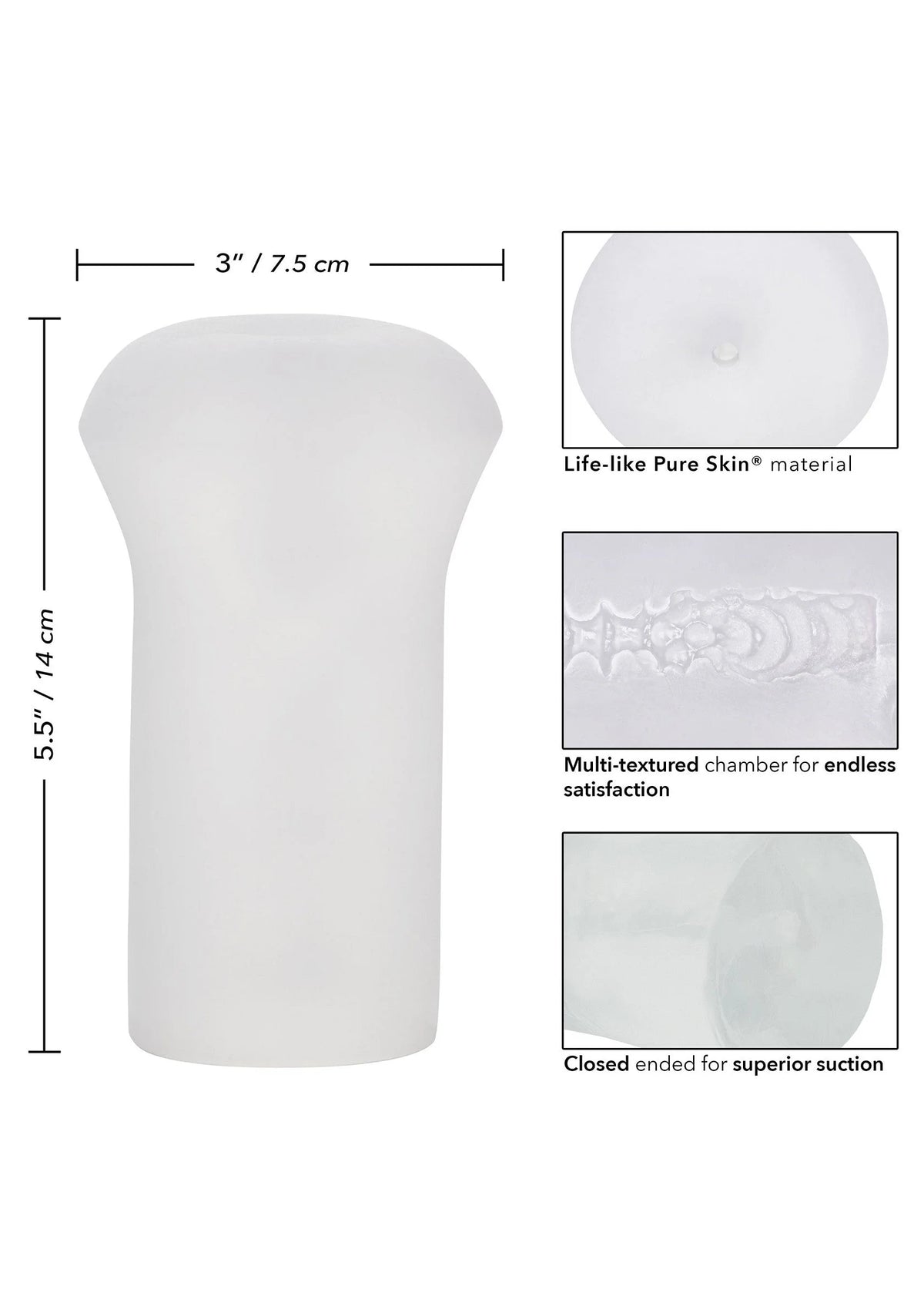 Bestel: Boundless Stroker by CalExotics - bij Happytoys.nl, happytoys.be, Happytoys.ae: erotische sex webshop | liever Happy dan Easy βββββ