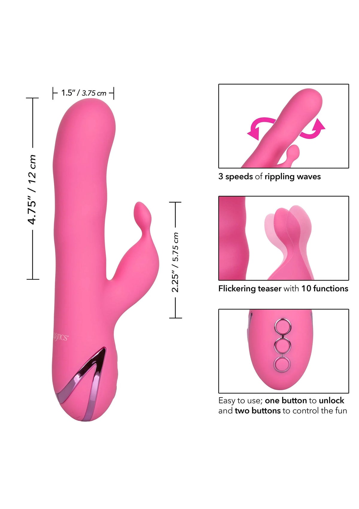 Bestel: California Dreaming Santa Barbara Surfer by CalExotics - bij Happytoys.nl, happytoys.be, Happytoys.ae: erotische sex webshop | liever Happy dan Easy βββββ