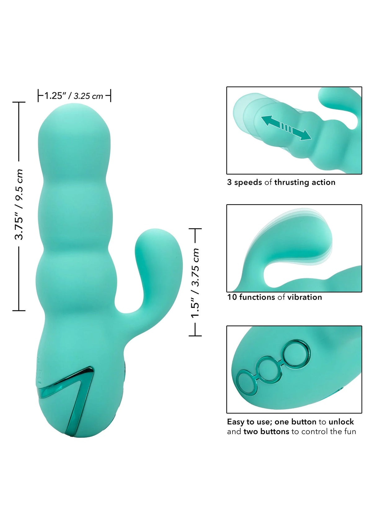 Bestel: California Dreaming Del Mar Diva by CalExotics - bij Happytoys.nl, happytoys.be, Happytoys.ae: erotische sex webshop | liever Happy dan Easy ⭐⭐⭐⭐⭐