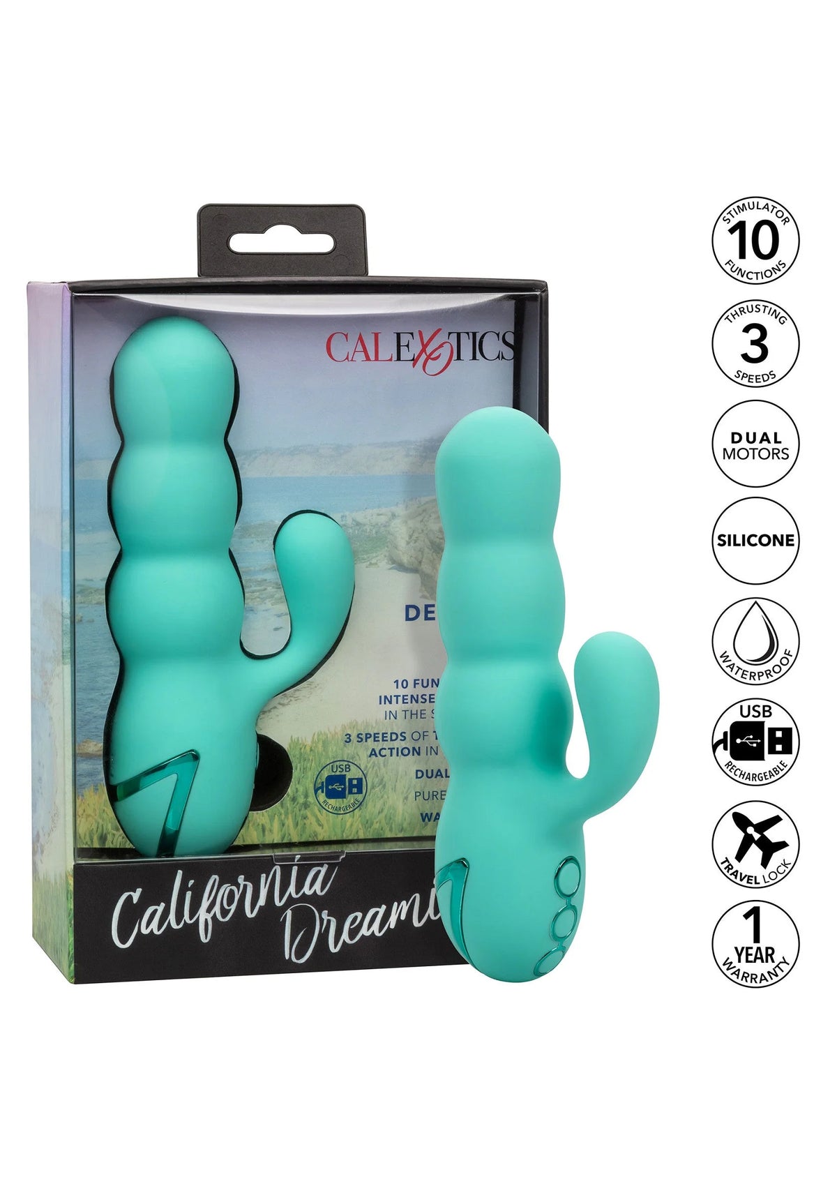 Bestel: California Dreaming Del Mar Diva by CalExotics - bij Happytoys.nl, happytoys.be, Happytoys.ae: erotische sex webshop | liever Happy dan Easy ⭐⭐⭐⭐⭐