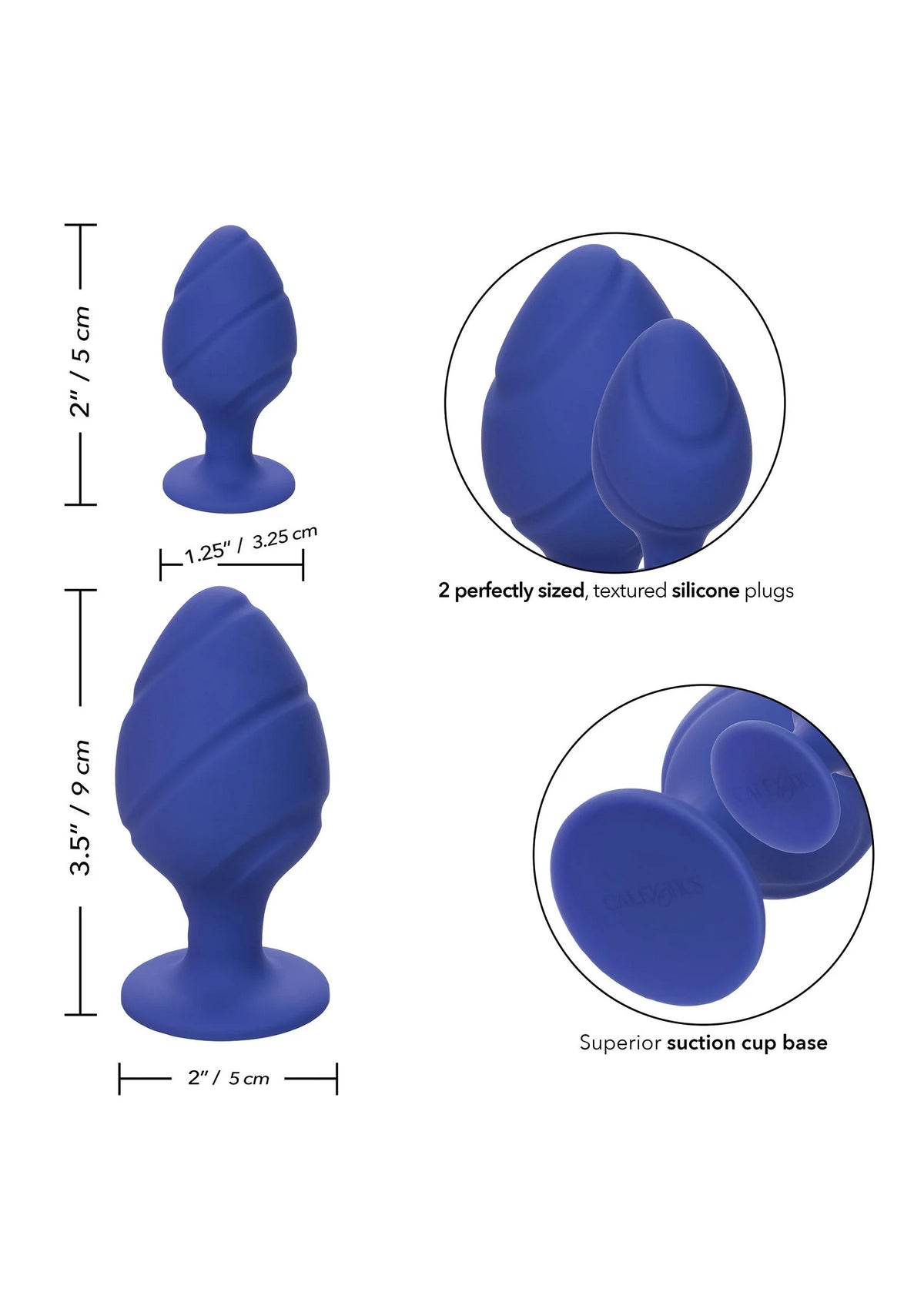 Bestel: Cheeky Buttplug by CalExotics - bij Happytoys.nl, happytoys.be, Happytoys.ae: erotische sex webshop | liever Happy dan Easy ⭐⭐⭐⭐⭐