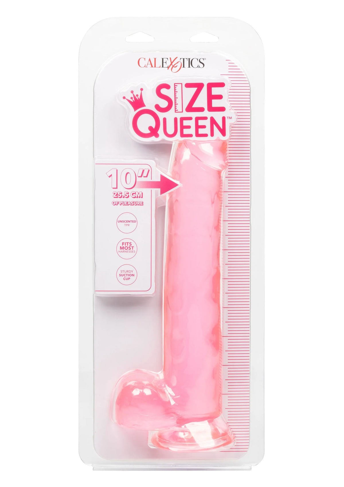 Bestel: Queen Size Dong 10 inch by CalExotics Size Queen - dildo bij Happytoys.nl, happytoys.be, Happytoys.ae: erotische sex webshop | liever Happy dan Easy ⭐⭐⭐⭐⭐