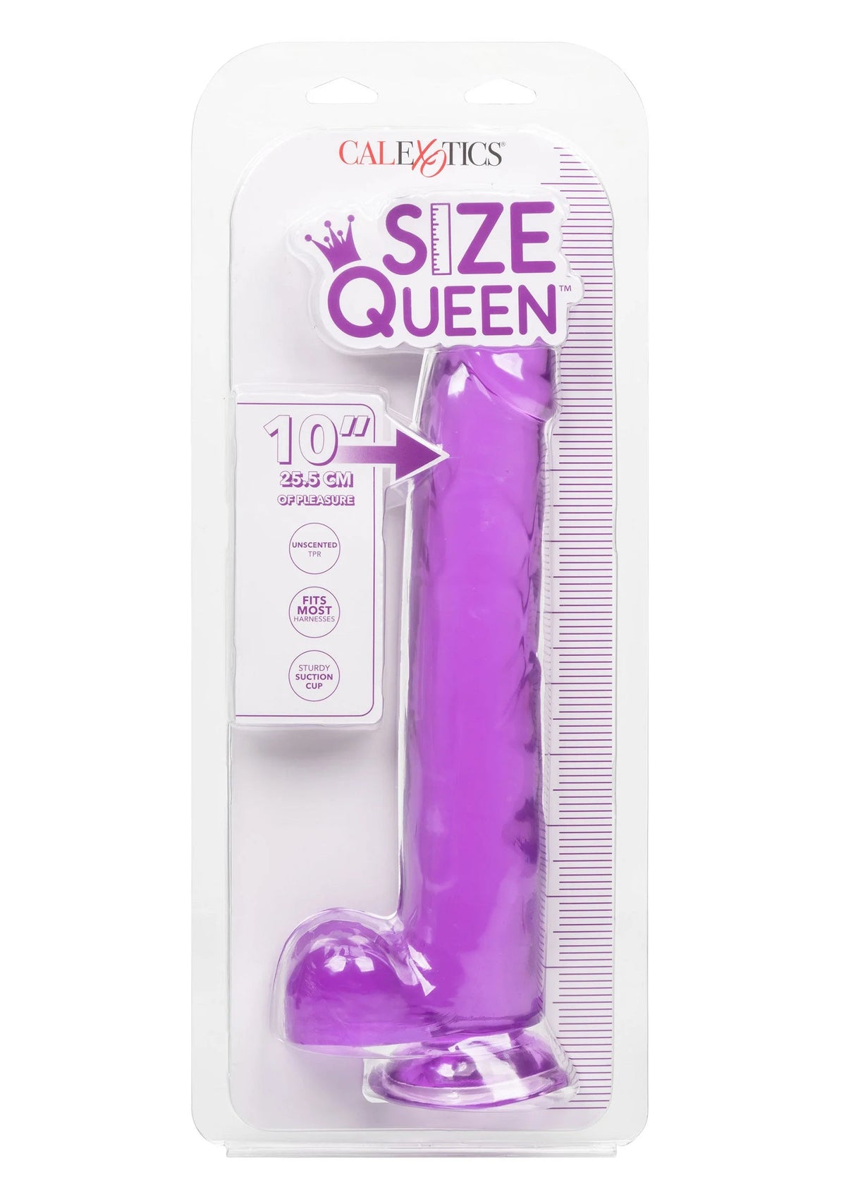 Bestel: Queen Size Dong 10 inch by CalExotics Size Queen - dildo bij Happytoys.nl, happytoys.be, Happytoys.ae: erotische sex webshop | liever Happy dan Easy ⭐⭐⭐⭐⭐