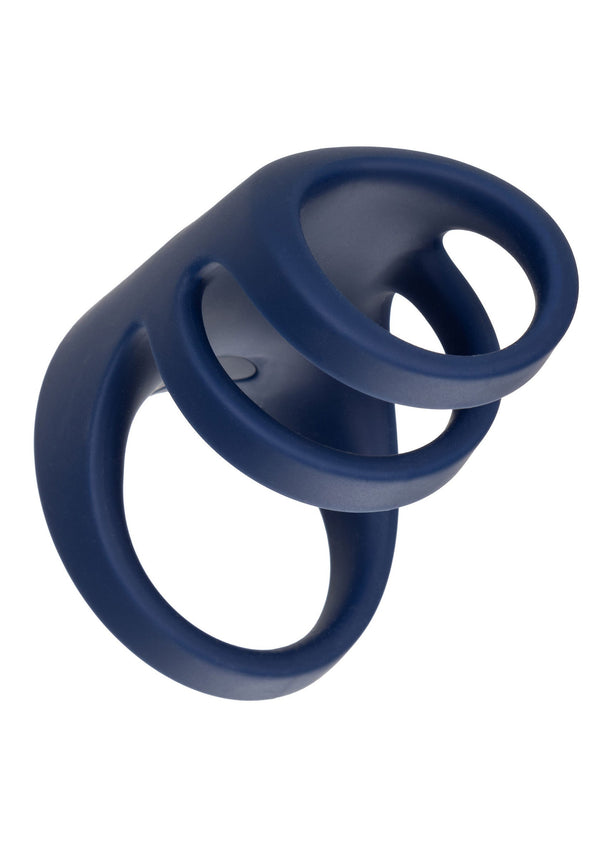 Bestel: Rechargeable Triple Cock Cage by CalExotics ViceRoy - bij Happytoys.nl, happytoys.be, Happytoys.ae: erotische sex webshop | liever Happy dan Easy ⭐⭐⭐⭐⭐