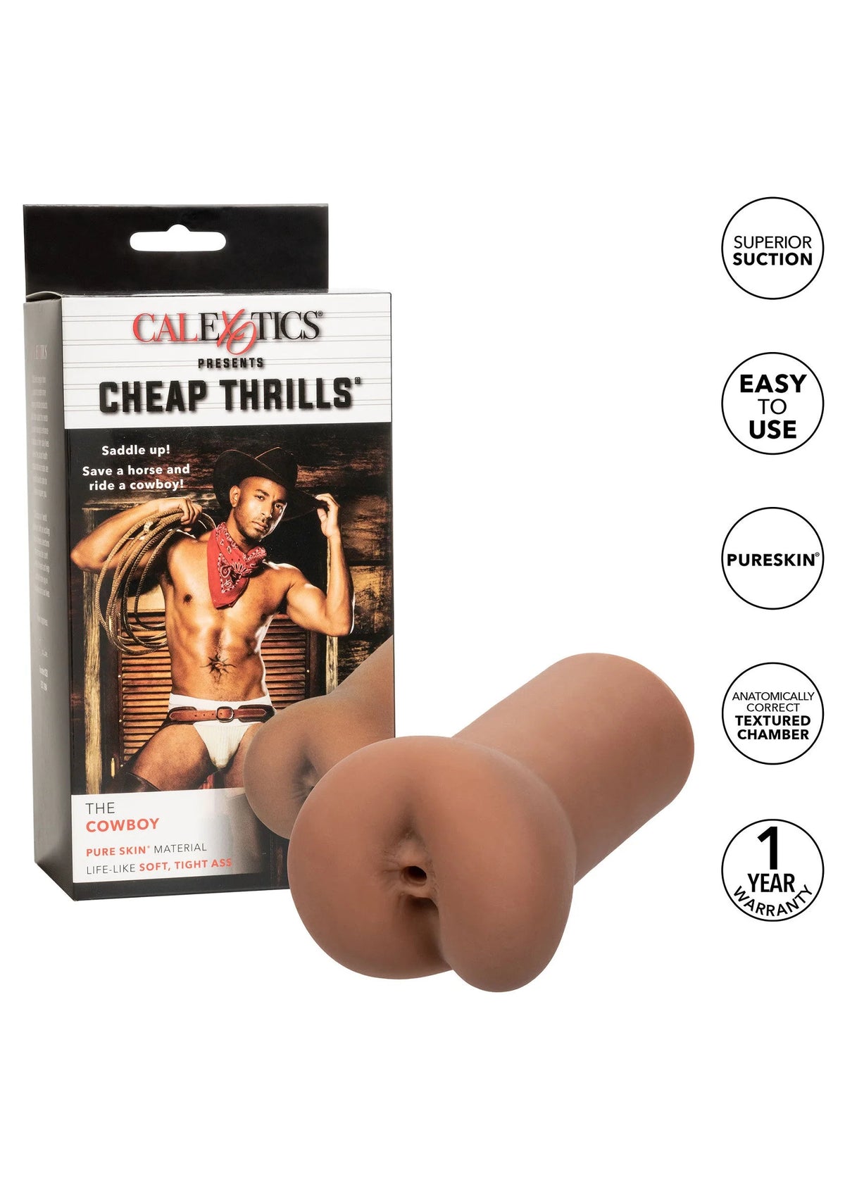 Bestel: Cheap Thrills The Cowboy by CalExotics - bij Happytoys.nl, happytoys.be, Happytoys.ae: erotische sex webshop | liever Happy dan Easy ⭐⭐⭐⭐⭐