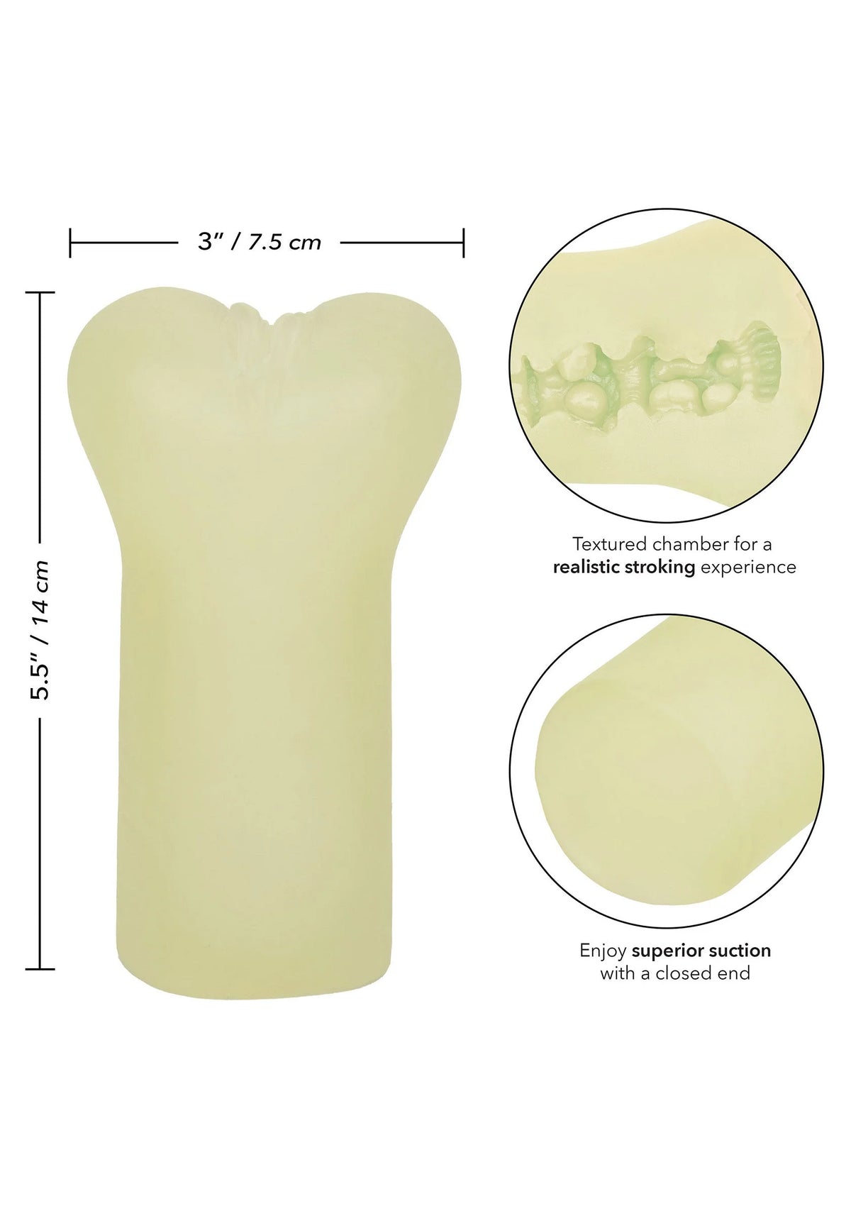 Bestel: Cheap Thrills The Phantom Girl Masturbator Stroker by CalExotics - bij Happytoys.nl, happytoys.be, Happytoys.ae: erotische sex webshop | liever Happy dan Easy ⭐⭐⭐⭐⭐