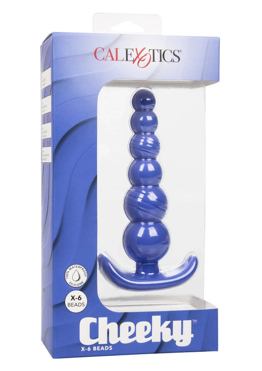 Cheeky X-6 Beads by CalExotics - Happytoys Sexshop: online sex shop for Feeling Happy & Easy 😊 - Discreet geleverd