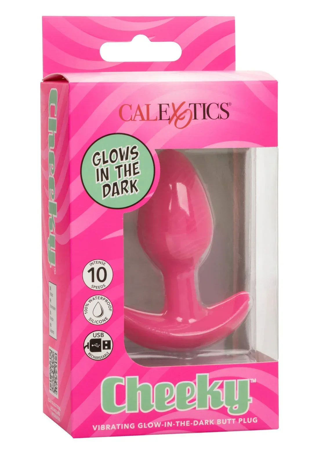 Bestel: Cheeky Glow Vibrating Plug S by CalExotics - bij Happytoys.nl, happytoys.be, Happytoys.ae: erotische sex webshop | liever Happy dan Easy βββββ