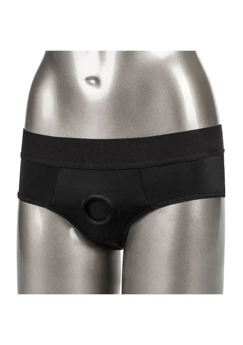 Bestel: Backless Brief by CalExotics - bij Happytoys.nl, happytoys.be, Happytoys.ae: erotische sex webshop | liever Happy dan Easy βββββ - L/XL - 14692 - BLACK - L/XL