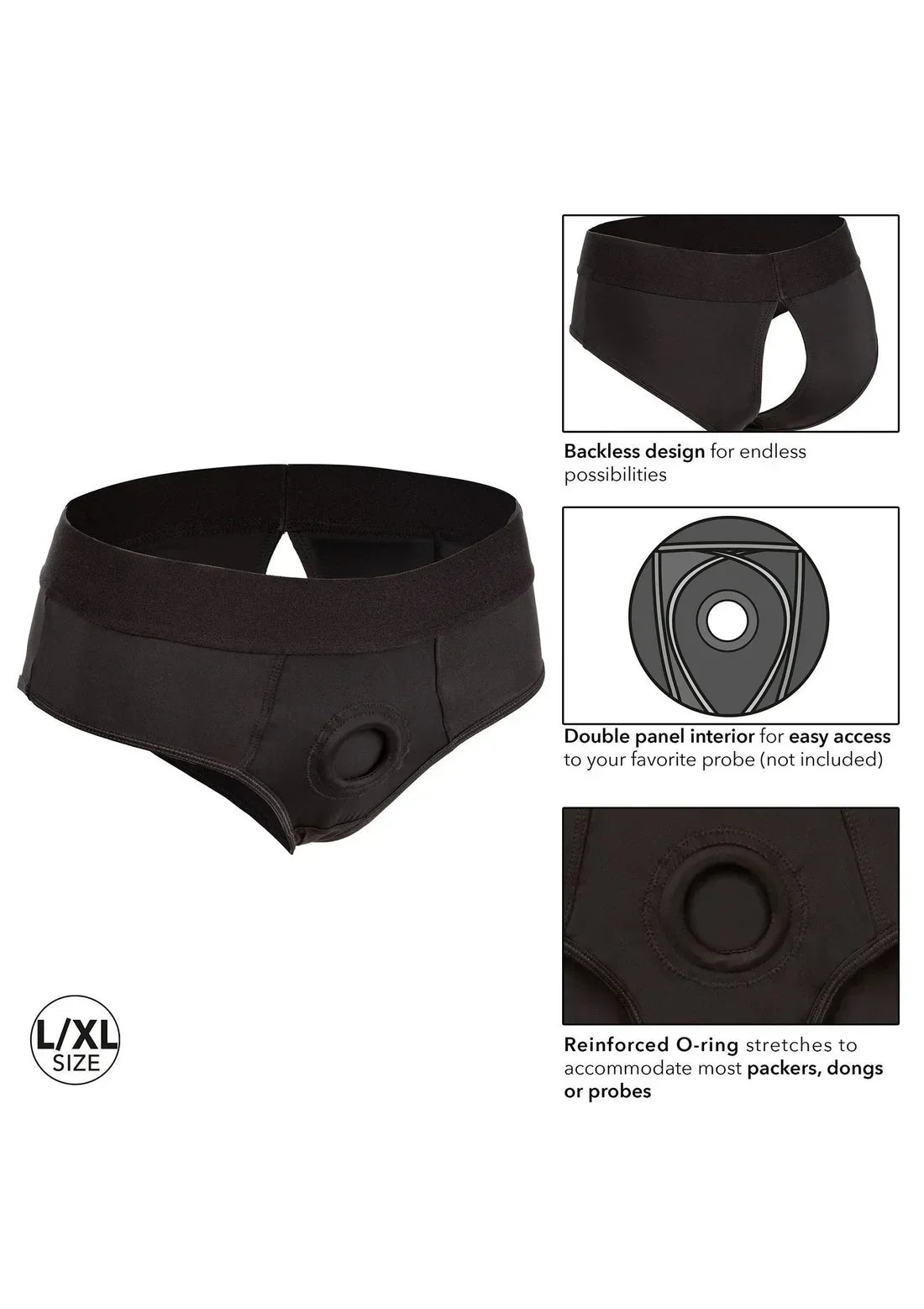 Bestel: Backless Brief by CalExotics - bij Happytoys.nl, happytoys.be, Happytoys.ae: erotische sex webshop | liever Happy dan Easy βββββ