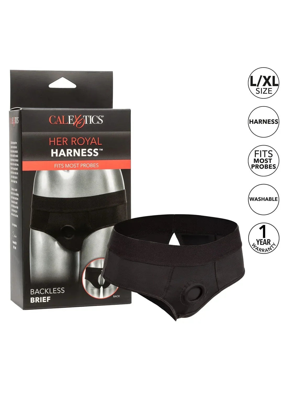 Bestel: Backless Brief by CalExotics - bij Happytoys.nl, happytoys.be, Happytoys.ae: erotische sex webshop | liever Happy dan Easy βββββ