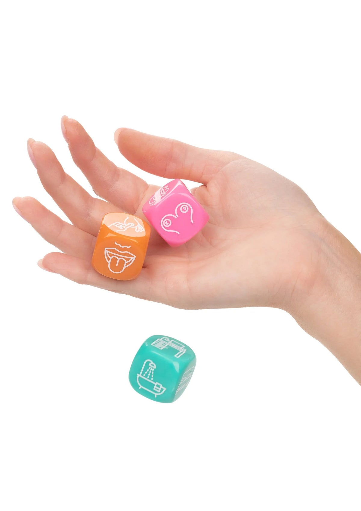Bestel: Naughty Bits Roll With It Icon - Based Sex Dice Game by CalExotics - bij Happytoys.nl, happytoys.be, Happytoys.ae: erotische sex webshop | liever Happy dan Easy βββββ