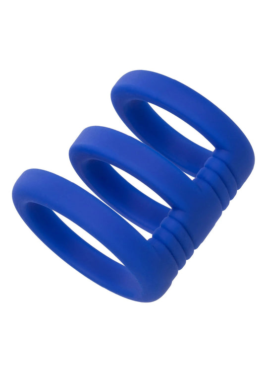 Bestel: CalExotics Admiral Triple Cock Cage - bij Happytoys: de erotische sex webshop | liever Happy dan Easy ⭐⭐⭐⭐⭐